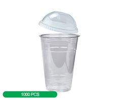 BP Cups Abu Sahm 12 ounce with dome lid pull 1000 pcs