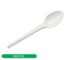 Spoon Plastic white VIP