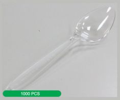 clearplastic spoon Big V.I.P  1000 pcs