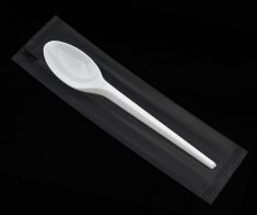 Abosaham Envelope white Plastic spoon (carton 500pcs)