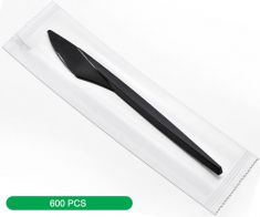 Abosaham Envelope black Plastic knife 12*50 |600pcs