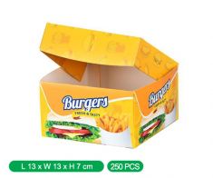 Burger paper boxes (250 pcs)