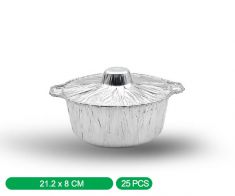 Aluminum Pot with Lid Very Small (300pcs)
