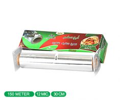 Abo Saham Aluminum Foil 30cm x 150mtr x 12micron  6 roll