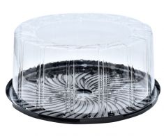 Cake Black Plastic Container IT 310 (75 pcs)
