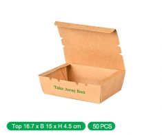 paper food box 700ml (200pcs)