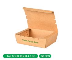 paper food box 900ml (200pcs)