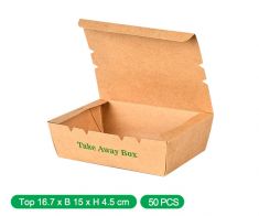 paper food box 1200ml (200pcs)