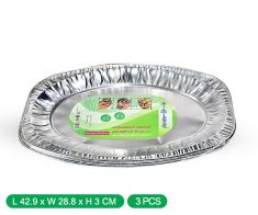  Envelope dish for grills Medium Abo saham - 6180 - 3*9 |27 pcs