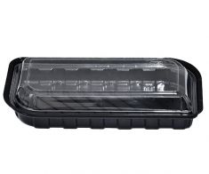 Sushi Black Plastic Container IT -130 -400pcs