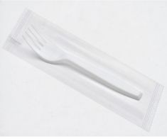 Abosaham Envelope Clear Plastic Fork VIP carton (500 pcs)